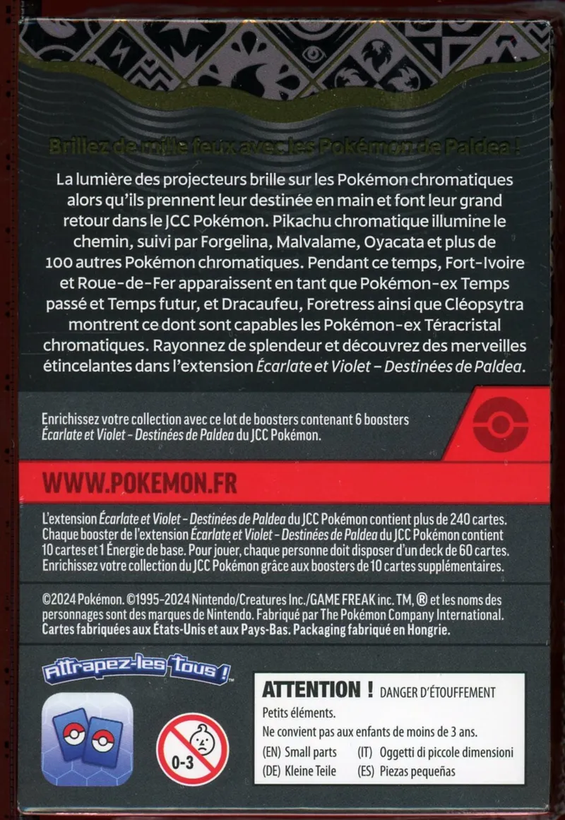 Display Bundle EV4.5 Destinées de Paldea