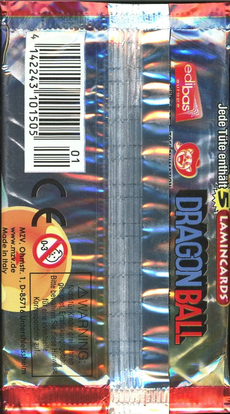 Booster Dragon Ball : Lamincards