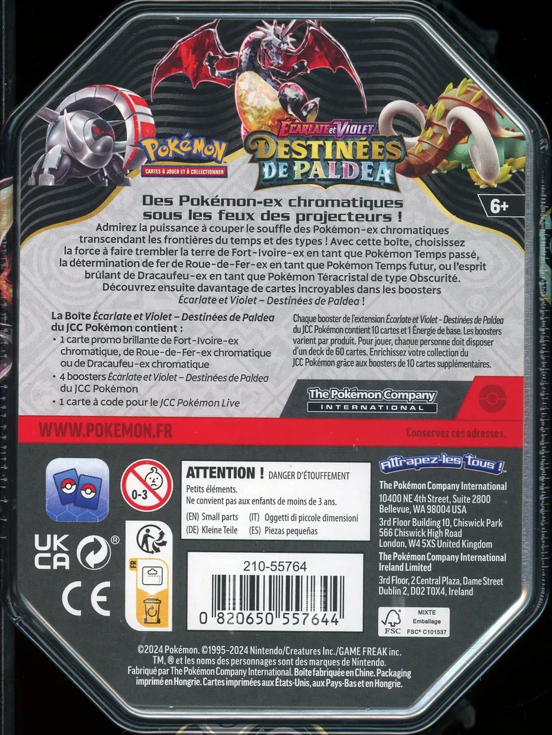 Pokébox EV4.5 Destinées de Paldea