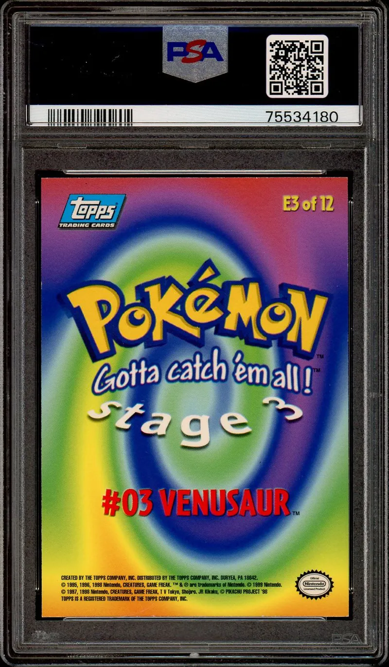 PSA 10 Venusaur Foil