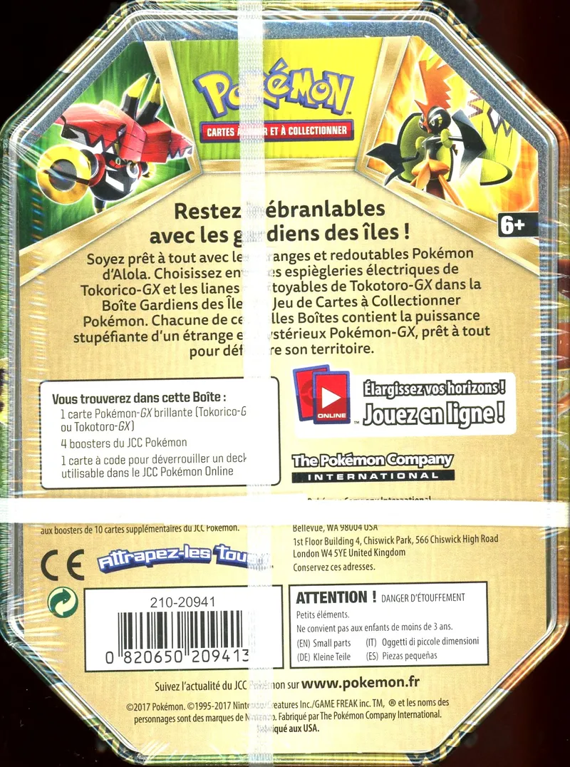 Pokébox Tokorico Gx