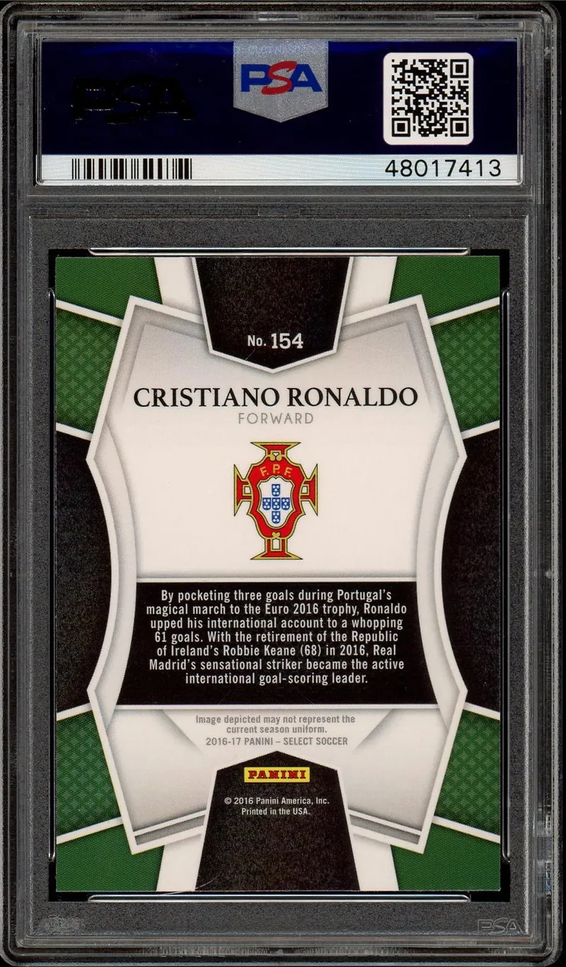 PSA 10 Cristiano Ronaldo