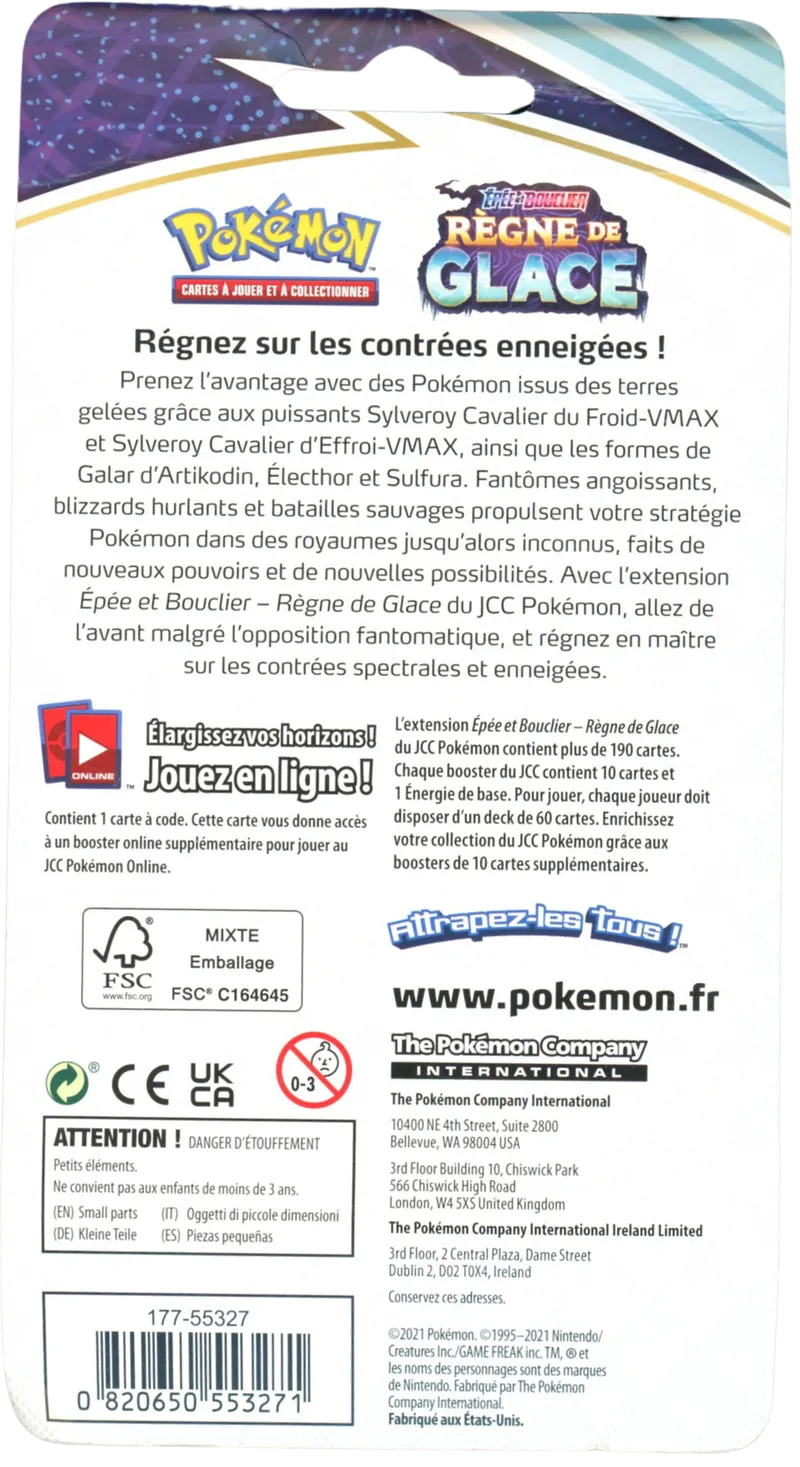 Booster Blister EB6 Règne de Glace