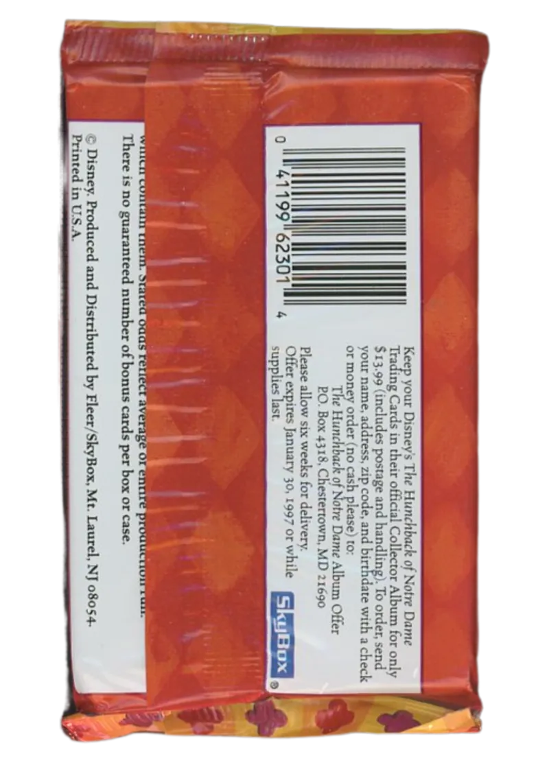 Booster Skybox Disney the Hunchback of Notre Dame