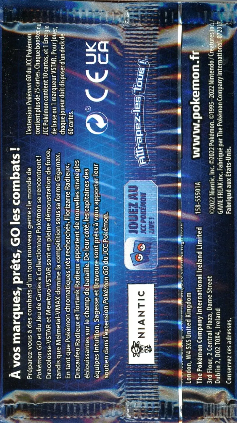 Booster EB10.5 Pokémon GO