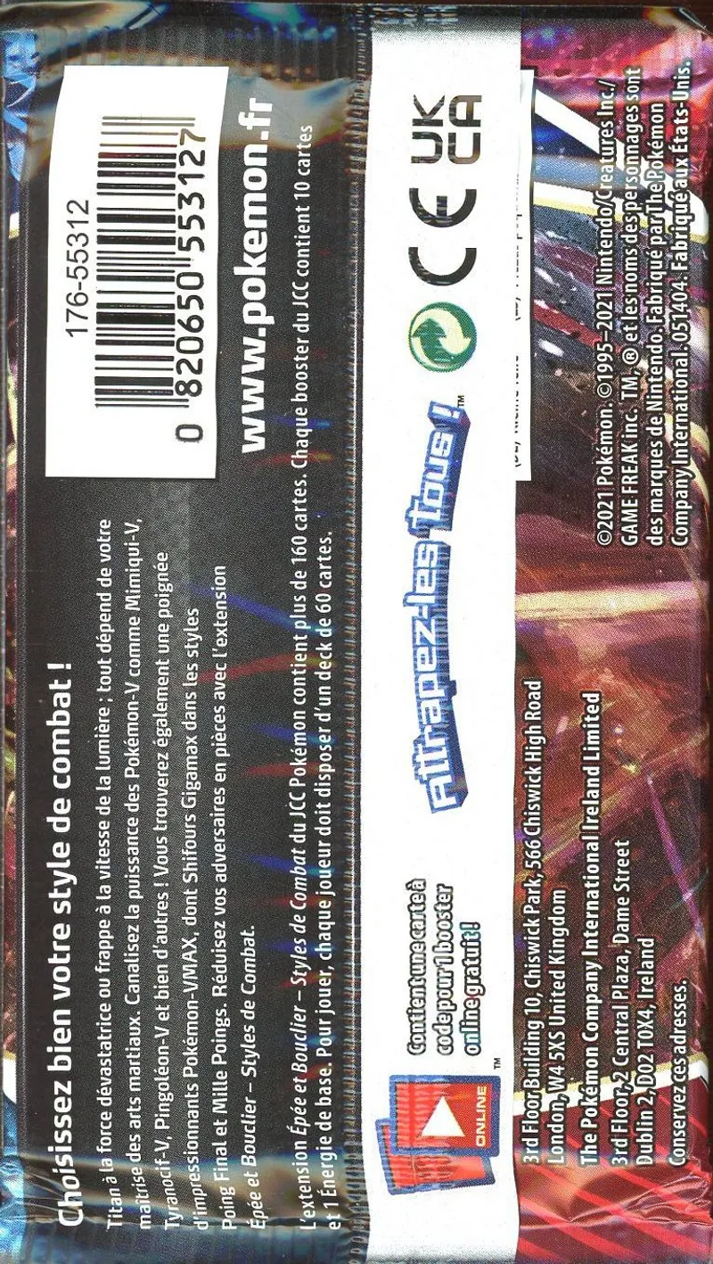 Booster EB5 Styles De Combat