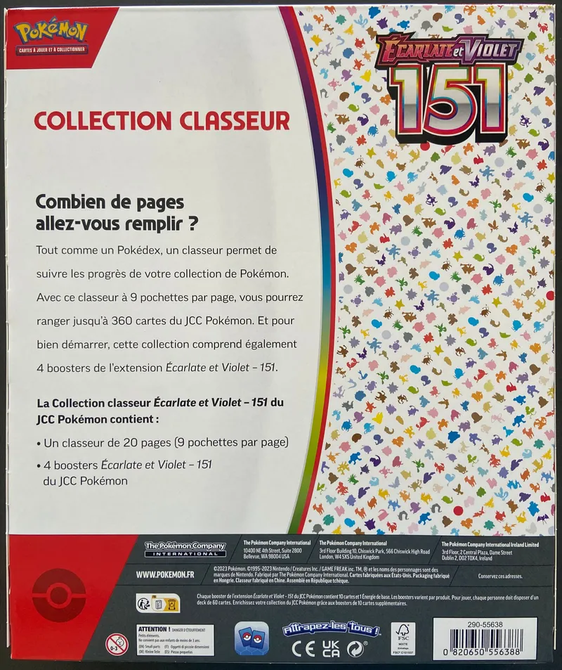 Coffret EV3.5 151 Collection Classeur