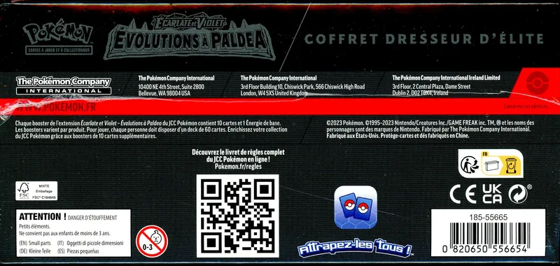 ETB EV2 Evolutions à Paldea