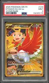 PSA 9 Ho-Oh Ex de Luth Gold thumbnail 1