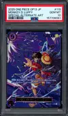 PSA 10 Monkey D. Luffy thumbnail 1