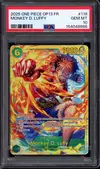 PSA 10 Monkey D. Luffy thumbnail 1