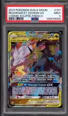 PSA 9 Reshiram et Zekrom Gx thumbnail 1