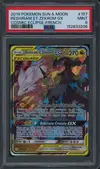 PSA 9 Reshiram et Zekrom Gx - Image 1