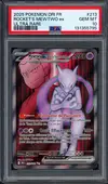 PSA 10 Mewtwo Ex de la Team Rocket thumbnail 1