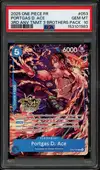 PSA 10 Portgas D. Ace Stamp thumbnail 1