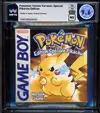 WATA 9.6 Jeu GameBoy Pokémon Version Jaune Edition Spéciale Pikachu thumbnail 1