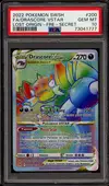 PSA 10 Drascore VStar Rainbow thumbnail 1