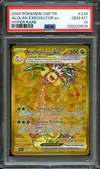 PSA 10 Noadkoko d'Alola Ex Gold thumbnail 1