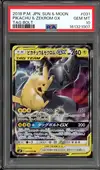 PSA 10 Pikachu & Zekrom Gx thumbnail 1