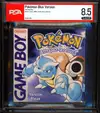 PSA 8.5 Jeu Game Boy Pokémon Version Bleue thumbnail 1