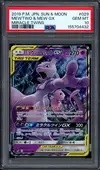 PSA 10 Mewtwo & Mew Gx thumbnail 1