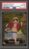 PSA 10 Monkey D. Luffy Stamp - Image 1
