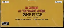 Display OP17 - Les Guerriers Les Plus Puissants Au Monde thumbnail 5