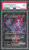 PSA 9 Mewtwo Ex de la Team Rocket thumbnail 1