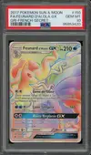 PSA 10 Feunard d'Alola Gx Rainbow - Image 1