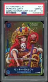 PSA 10 Monkey D. Luffy thumbnail 1