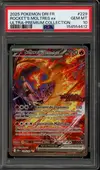 PSA 10 Sulfura Ex de la Team Rocket Stamp thumbnail 1