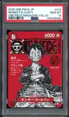PSA 10 Monkey D. Luffy thumbnail 1