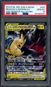 PSA 10 Pikachu & Zekrom Gx thumbnail 1