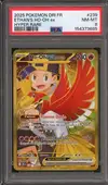 PSA 8 Ho-Oh Ex de Luth Gold - Image 1
