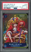 PSA 10 Monkey D. Luffy thumbnail 1
