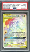 PSA 10 Reshiram et Zekrom Gx Rainbow - Image 1