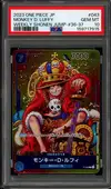 PSA 10 Monkey D. Luffy thumbnail 1