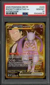 PSA 10 Mewtwo Ex de la Team Rocket Gold - Image 1
