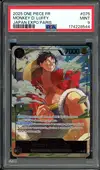 PSA 9 Monkey D. Luffy - Image 1