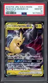 PSA 10 Pikachu & Zekrom Gx thumbnail 1