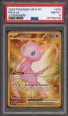 PSA 8 Mew Ex Gold thumbnail 1