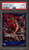 PSA 10 Roronoa Zoro Stamp thumbnail 1