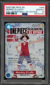 PSA 10 Monkey.D.Luffy Stamp thumbnail 1