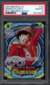 PSA 10 Monkey D. Luffy Stamp thumbnail 1