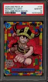 PSA 10 Monkey D. Luffy Stamp thumbnail 1