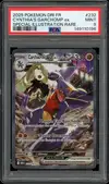 PSA 9 Carchacrok Ex de Cynthia thumbnail 1