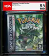 PSA 8.5 Jeu Game Boy Advance Pokémon Version Emeraude thumbnail 1