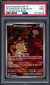 PSA 9 Miaouss de la Team Rocket thumbnail 1