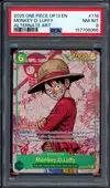 PSA 8 Monkey D. Luffy thumbnail 1