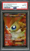 PSA 8 Victini Ex thumbnail 1